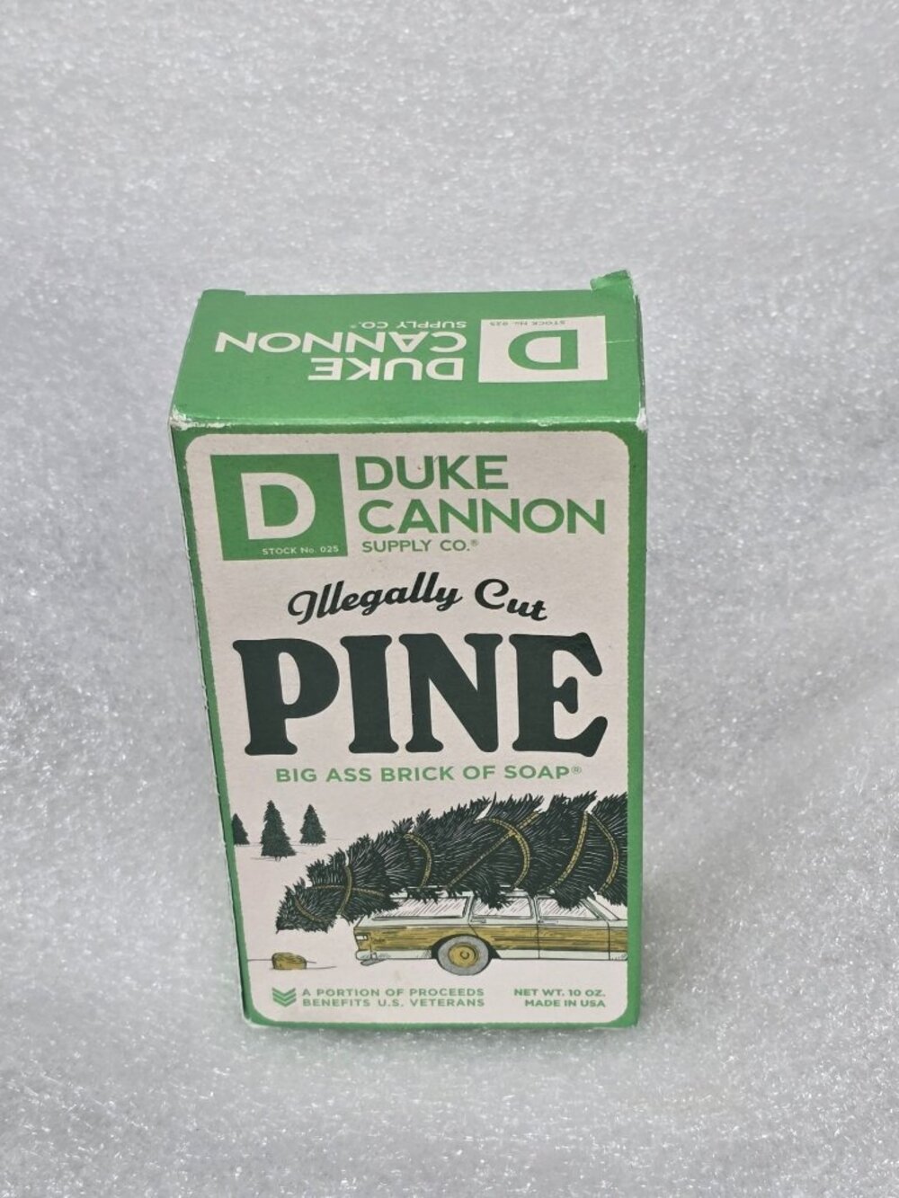 Duke Cannon Illegally Cut Pine Big A Brick Of Soap 10 Oz Made In USA